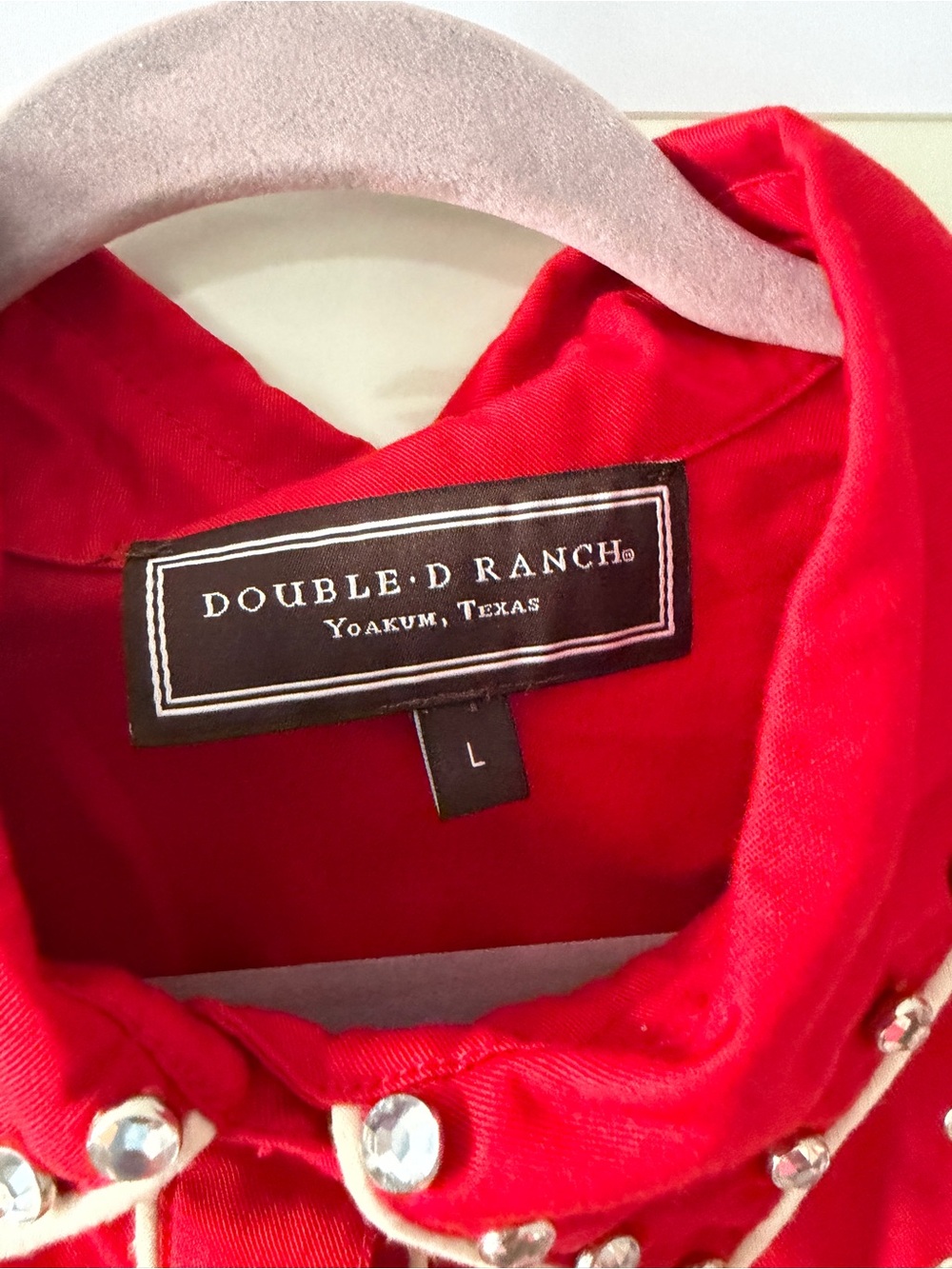 BNWT Double D Ranchwear “Rodeo & Rhinestones” Western Fringe Snap Shirt - Large - Picture 3 of 3